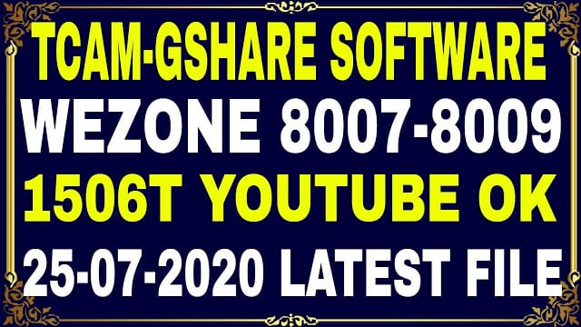 Sunplus 1506T latest Software-Clan 8007-8009 Software