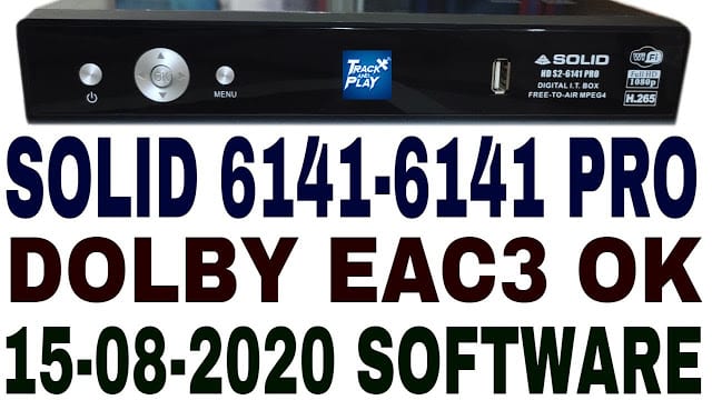 Solid 6141 Latest Software, Solid 6141 Pro new Software, Solid 6141 EAC3 Software
