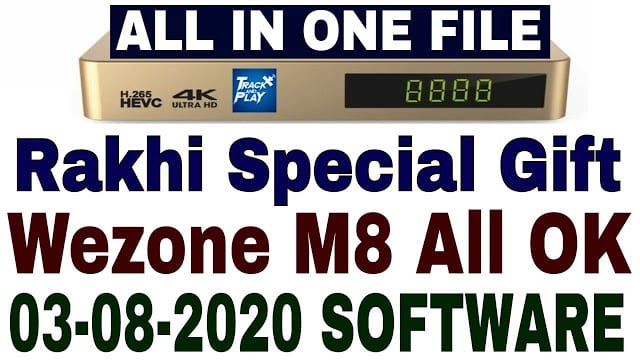 Wezone M8 Latest software, M8 EAC3 Latest Software, Wezone M8 Android box new Software