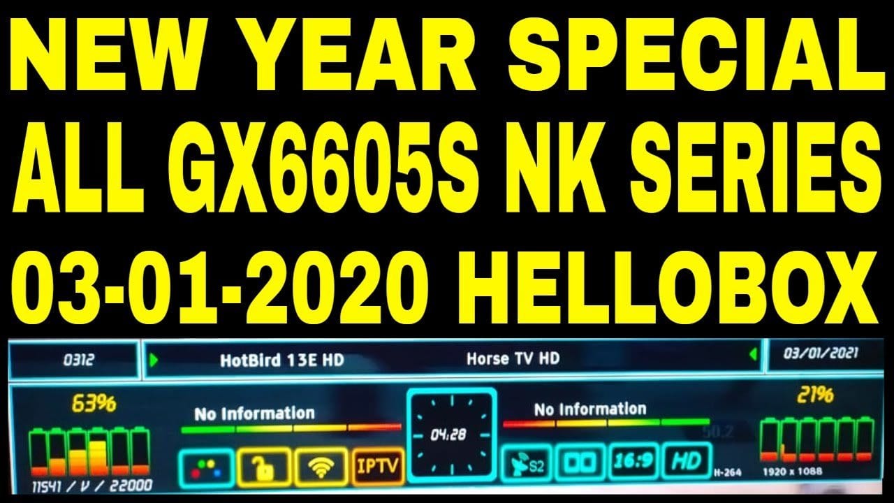GX6605S ALL NK Series Special Skin Software 2021,pagariya 5050-6060,Wezone 888-888+,NK New Software