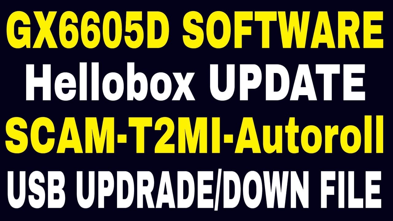 TL6605D latest Software 2021