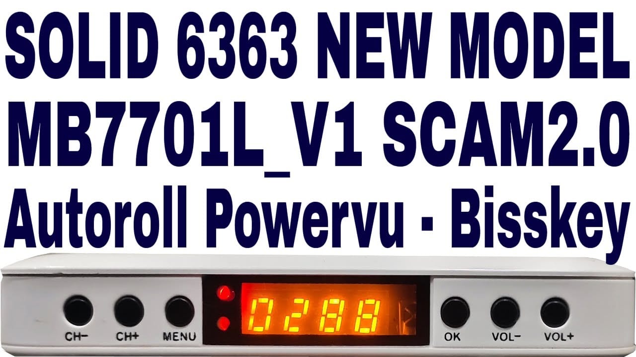 HDS2 Solid 6363 New model Software