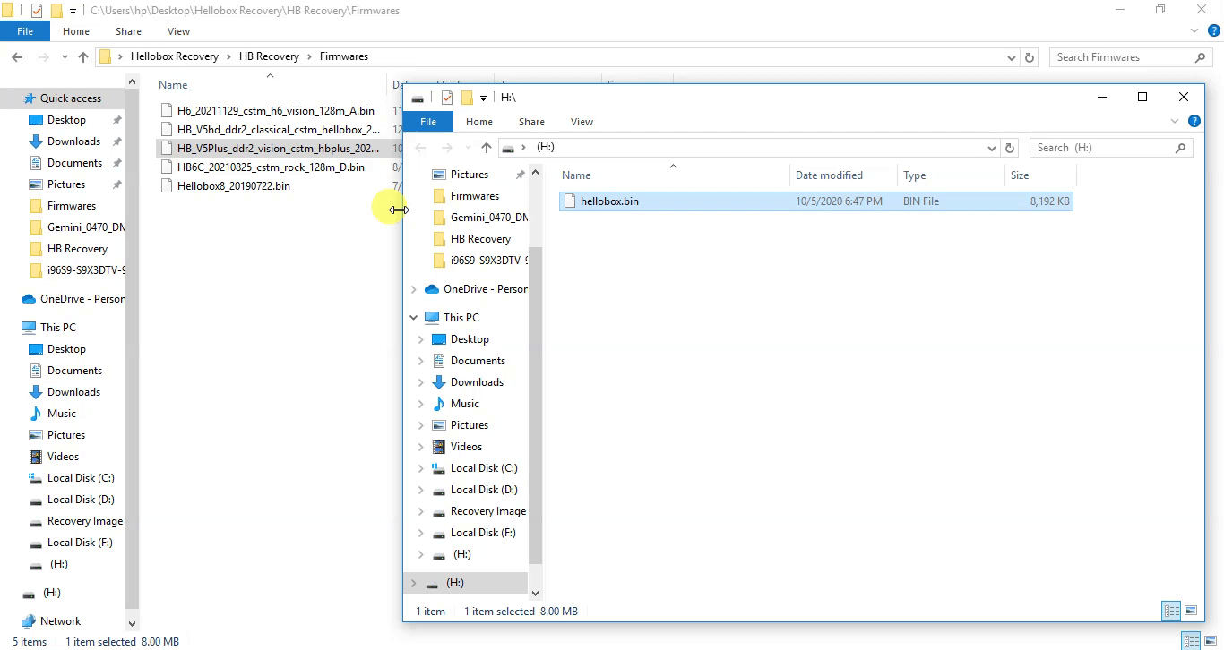Dead hellobox 8 RS232 recovery