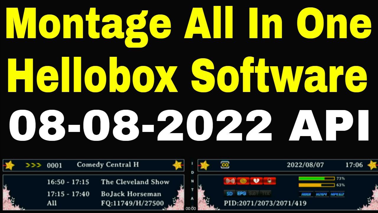 Montage All in one software