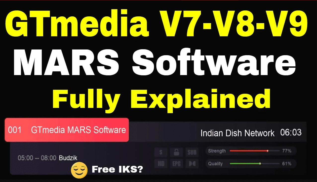 Download latest GTmedia MARS Software